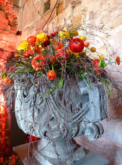 Dekoration mit Blumenbogen in Dresden